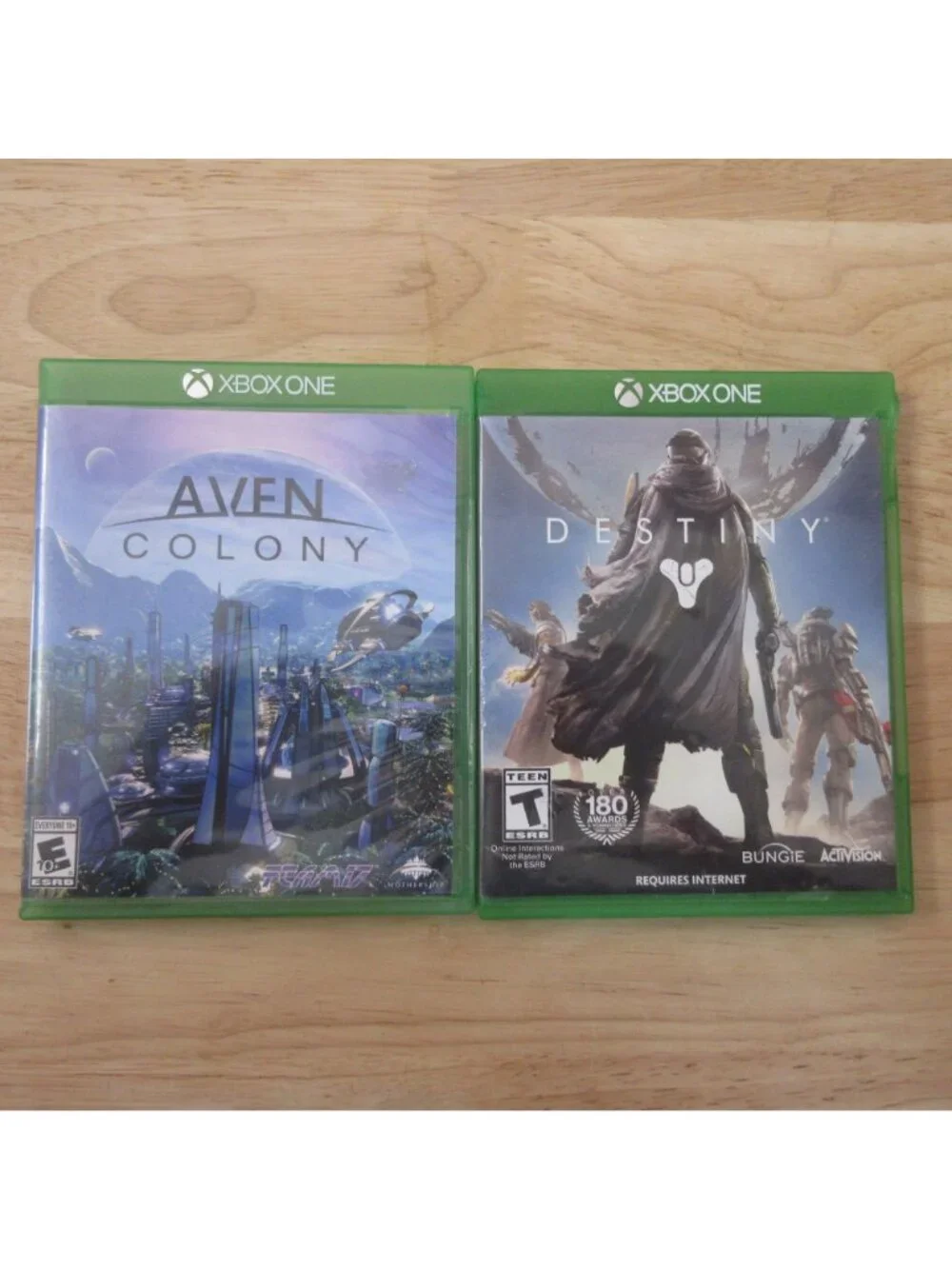 Aven Colony (Microsoft Xbox One, 2017) PLUS Destiny - Standard Edition